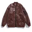 TTgarment Low MOQ Men's Leather Bomber Jacket BJ002