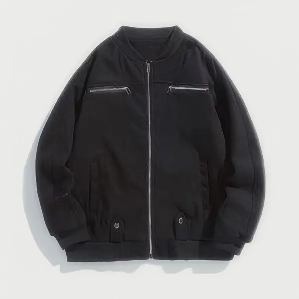 TTgarment OEM Men's Casual Jacquard Bomber Jackets BJ005