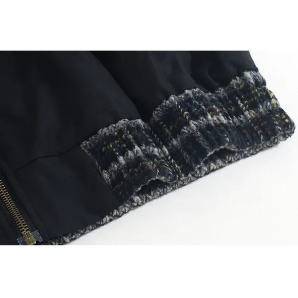 TTgarment Men's Flight Bomber Diamond Quilted Jacket BJ006