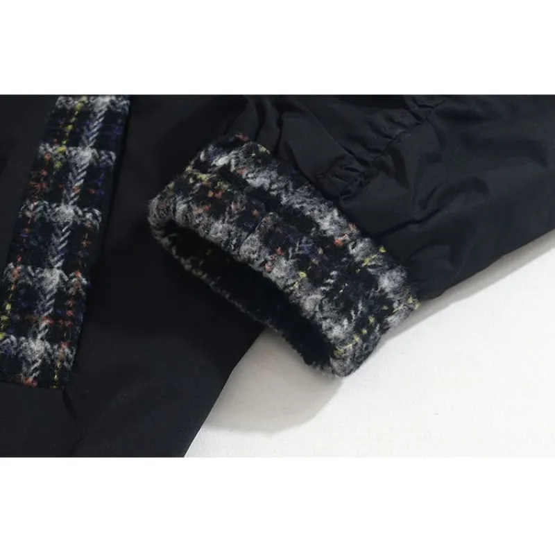 TTgarment Men's Flight Bomber Diamond Quilted Jacket BJ006