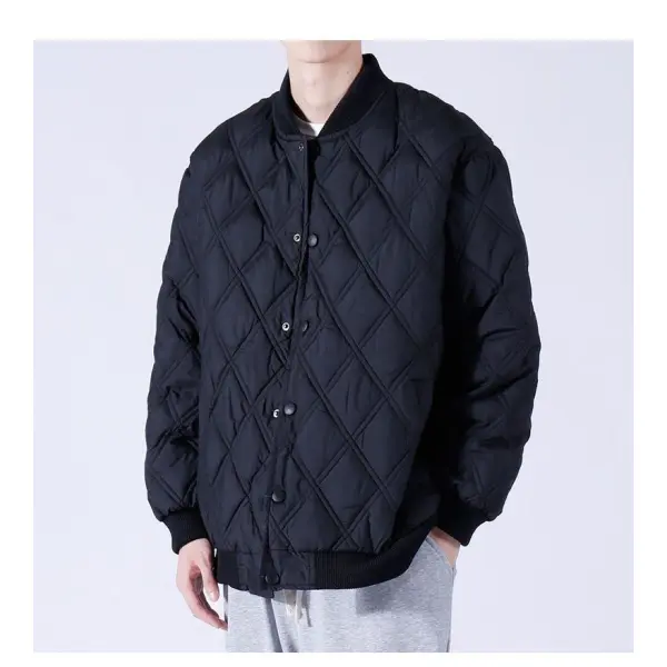 TTgarment Custom Produce Men's Woolen Bomber Jackets BJ007