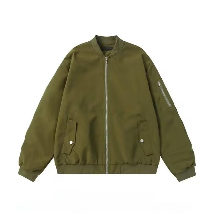 TTgarment Retro Letter Coat Bomber Jacket for Men BJ010