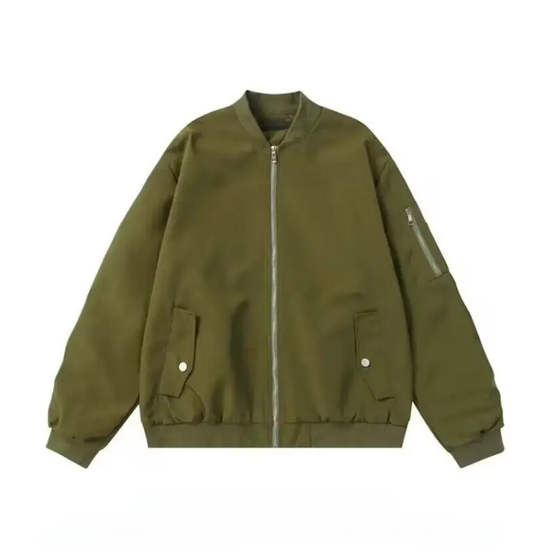 TTgarment Retro Letter Coat Bomber Jacket for Men BJ010