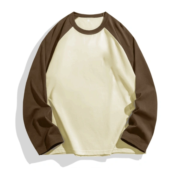 Customize Vintage Texture Oversized Fit Men's Long Sleeved T-shirt OST002 