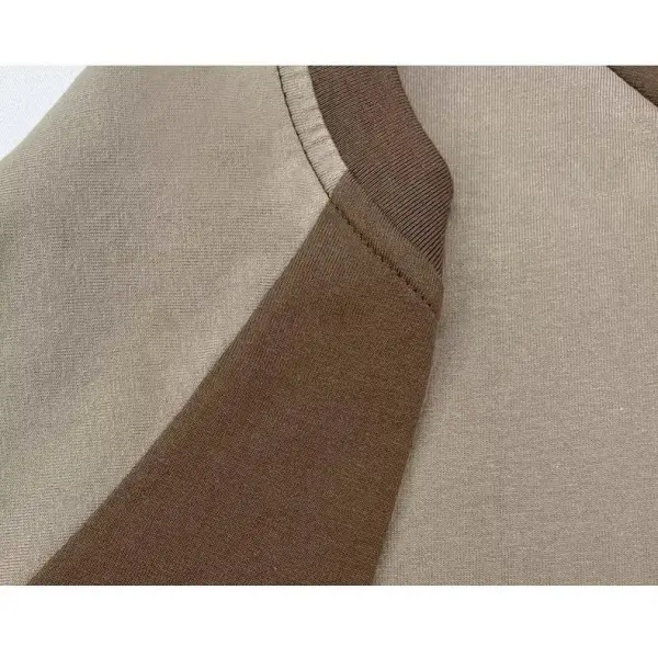 Customize Vintage Texture Oversized Fit Men's Long Sleeved T-shirt OST002 