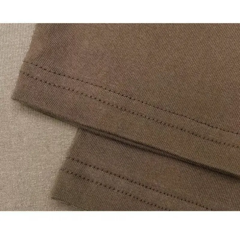 Customize Vintage Texture Oversized Fit Men's Long Sleeved T-shirt OST002 