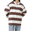 All Custom Made 260g Japanese Striped Lapel Long Sleeve Men's Spring Polo T-Shirt OST010