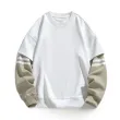 Custom Heavy Duty Hoodie Men's Loose Shoulder Thick Round Neck Sweatshirt OST006