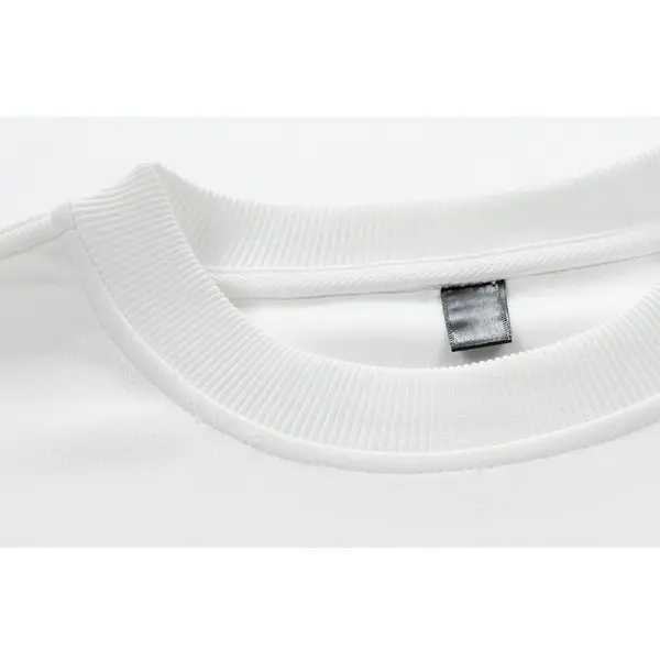 Custom Heavy Duty Hoodie Men's Loose Shoulder Thick Round Neck Sweatshirt OST006