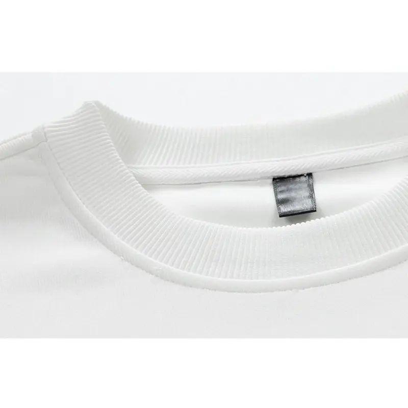 Custom Heavy Duty Hoodie Men's Loose Shoulder Thick Round Neck Sweatshirt OST006