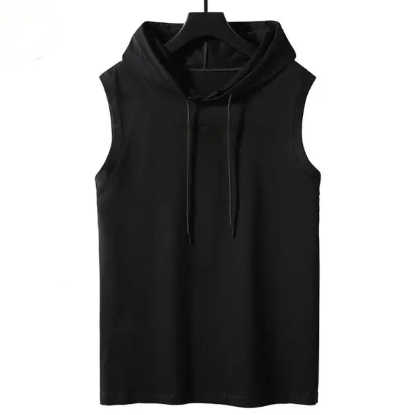 Customize Sleeveless Workout Hoodie WKH001