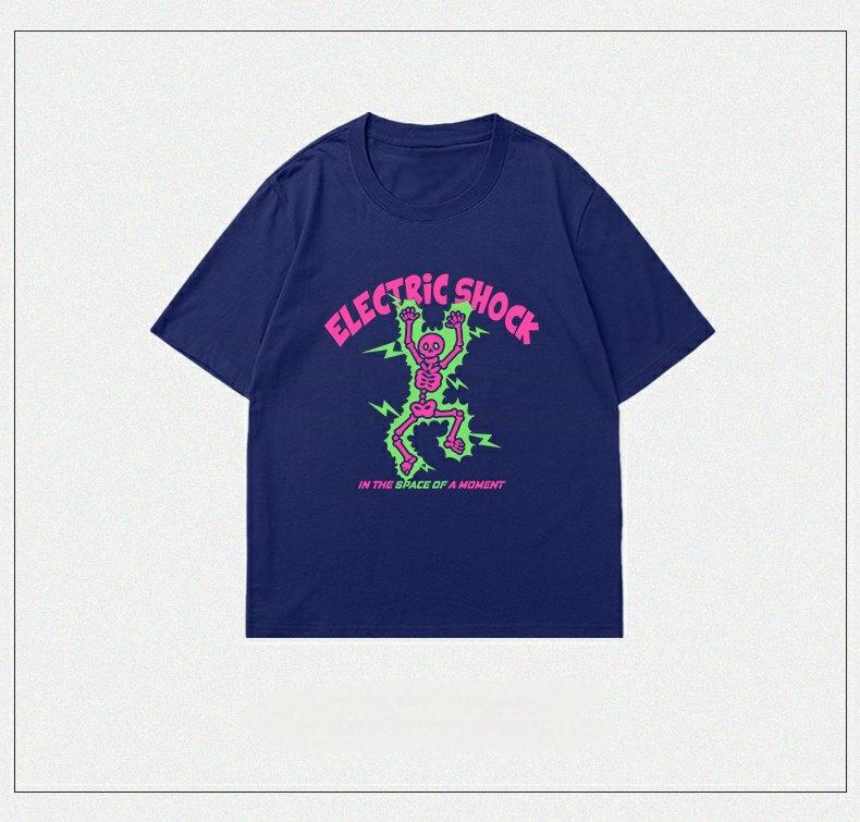 TTgarment Custom Puff Printed Plain Short Sleeve T-shirt TS005