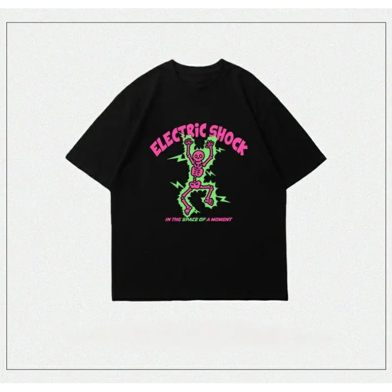 TTgarment Custom Puff Printed Plain Short Sleeve T-shirt TS005