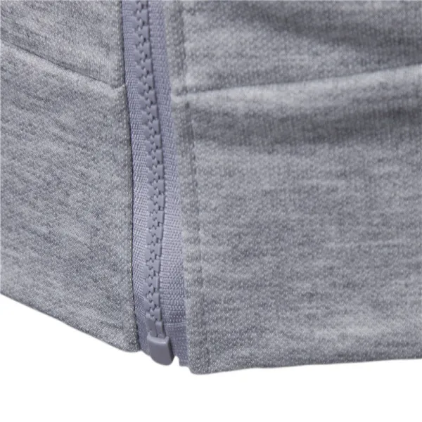 TTgarment Custom Design Zipper Cardigan Short Sleeved Hoodie Workout WKH005