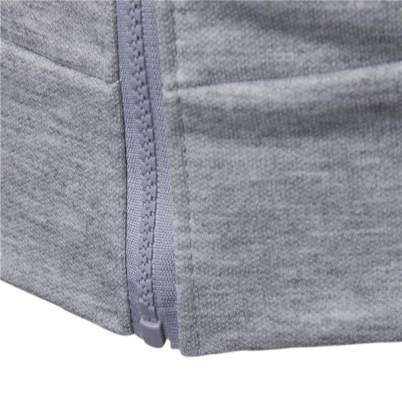 TTgarment Custom Design Zipper Cardigan Short Sleeved Hoodie Workout WKH005