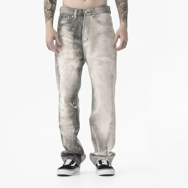 ג'ינס וינטג' בהתאמה אישית של ttgarment generous