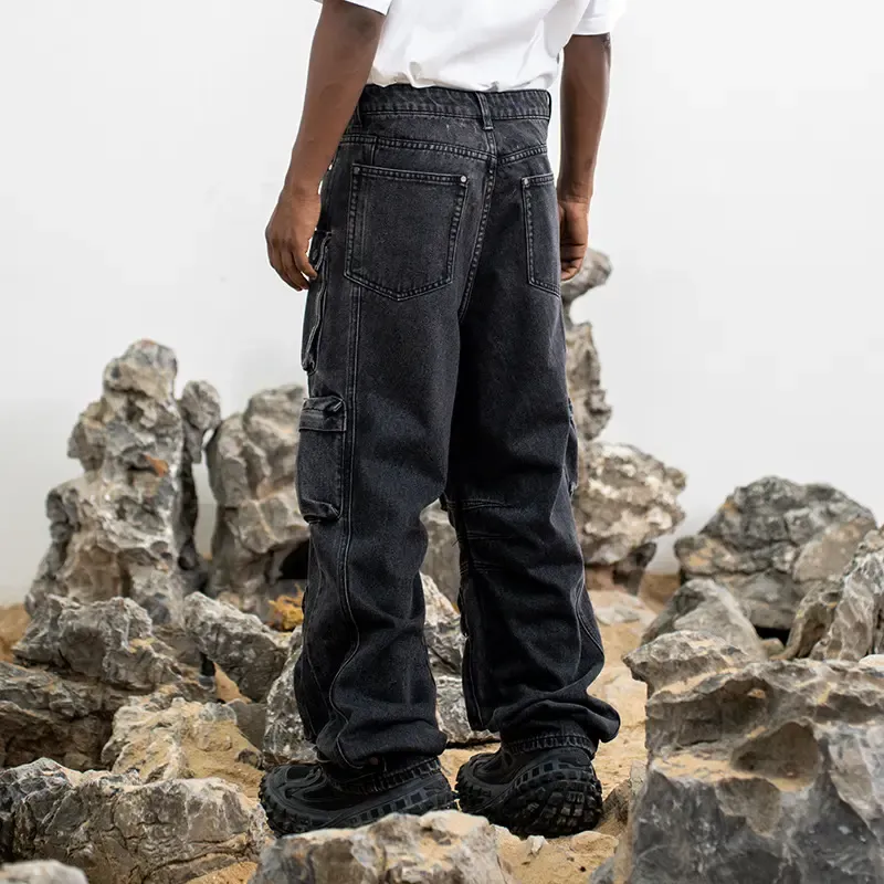 ttgarment 워싱 커스텀 카고 팬츠