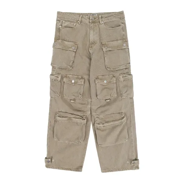 ttgarment 워싱 커스텀 카고 팬츠
