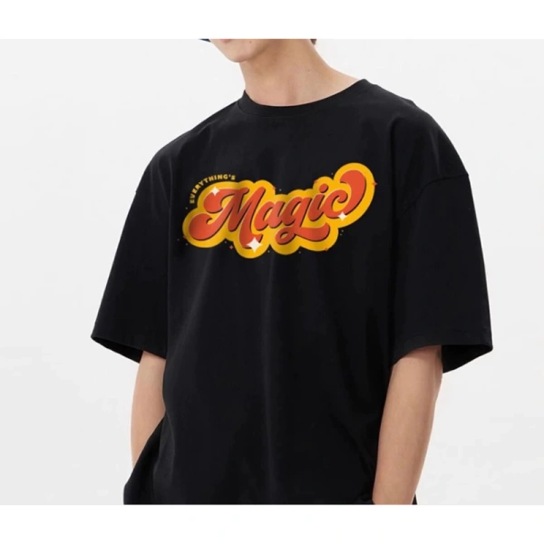 ttgarment 커스텀 라인스톤 장식 헤비웨이트 티셔츠