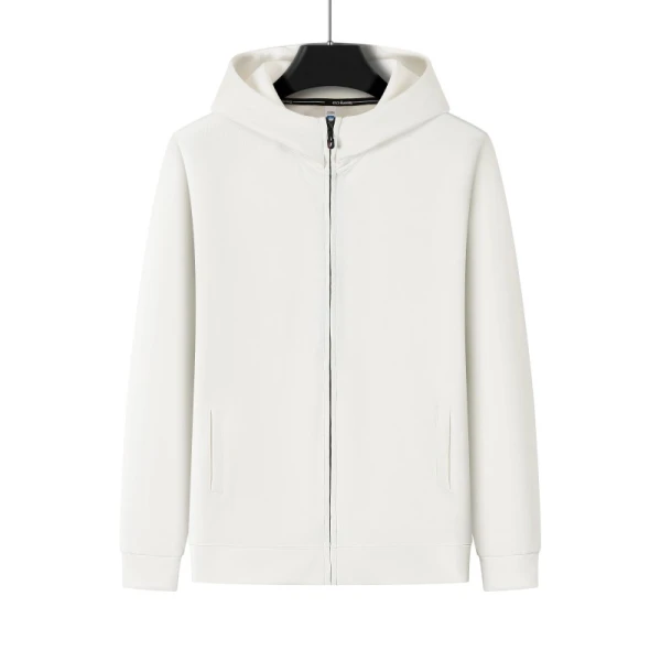 TTgarment Air Layer Healthy Double-sided Zipper Hooded Sweatshirt S9007-RTS