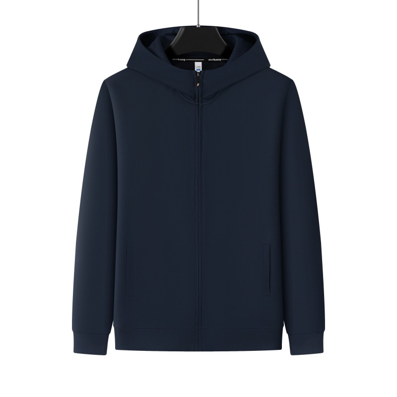 TTgarment Air Layer Healthy Double-sided Zipper Hooded Sweatshirt S9007-RTS