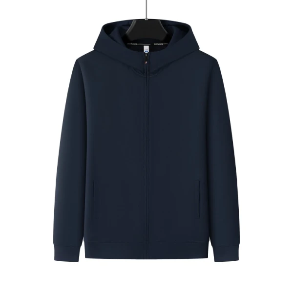 TTgarment Air Layer Healthy Double-sided Zipper Hooded Sweatshirt S9007-RTS