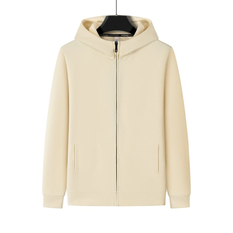 TTgarment Air Layer Healthy Double-sided Zipper Hooded Sweatshirt S9007-RTS