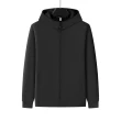 TTgarment Air Layer Healthy Double-sided Zipper Hooded Sweatshirt S9007-RTS