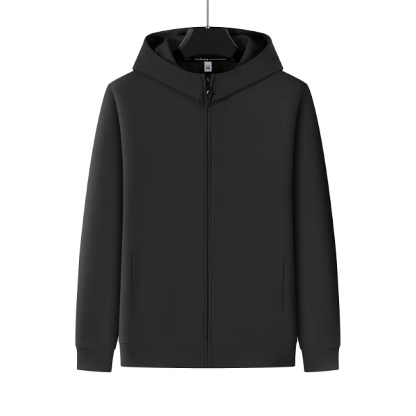 TTgarment Air Layer Healthy Double-sided Zipper Hooded Sweatshirt S9007-RTS