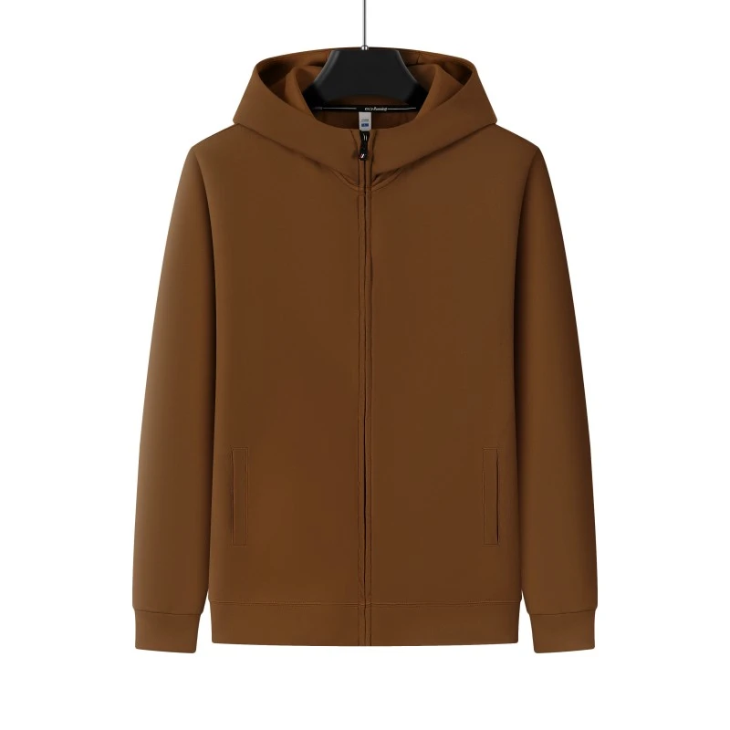 TTgarment Air Layer Healthy Double-sided Zipper Hooded Sweatshirt S9007-RTS