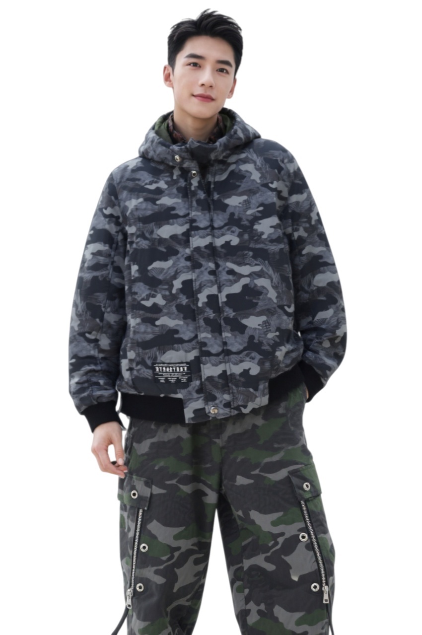 TTgarment  Design Subtle Print Jacket   J1221