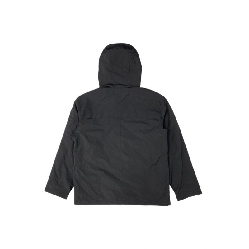 TTgarment Design Black Multi-Pocket Windbreaker   J1226