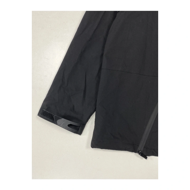 TTgarment Design Black Multi-Pocket Windbreaker   J1226