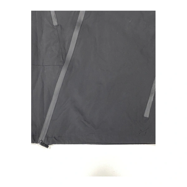 TTgarment Design Black Multi-Pocket Windbreaker   J1226