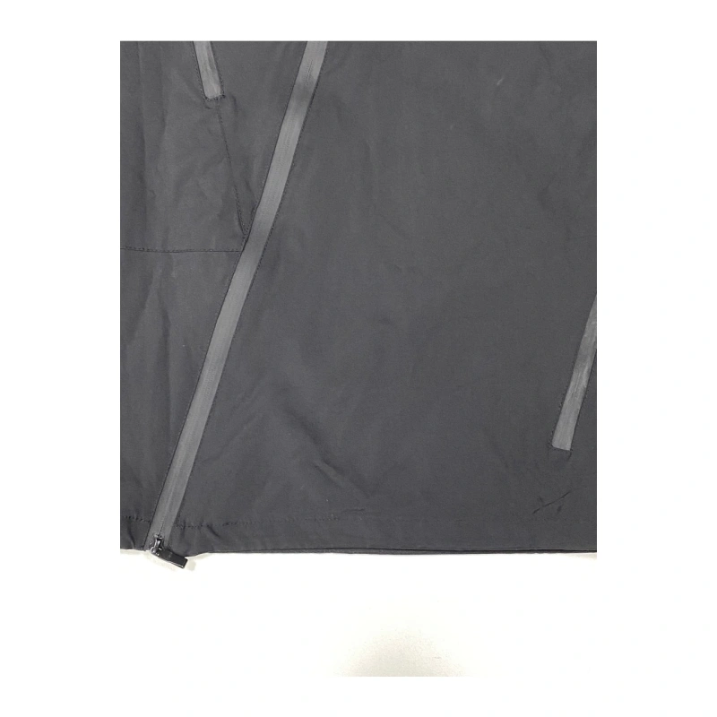 TTgarment Design Black Multi-Pocket Windbreaker   J1226