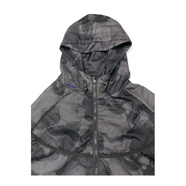 TTgarment  Purchase Raglan Sleeve Mesh Pattern Windbreaker   J1228