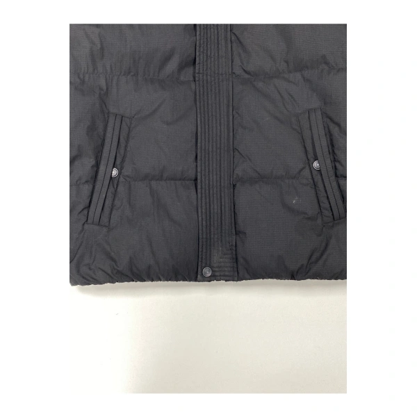 TTgarment  Custom Black Hooded Quilted Jacket   J1231