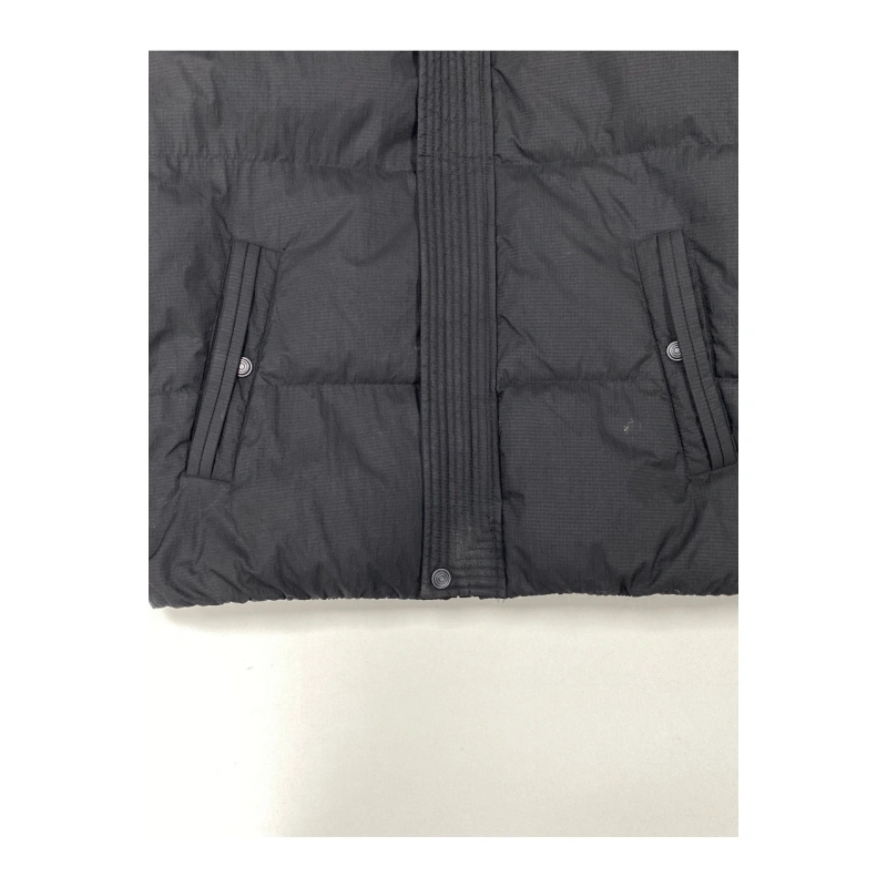 TTgarment  Custom Black Hooded Quilted Jacket   J1231