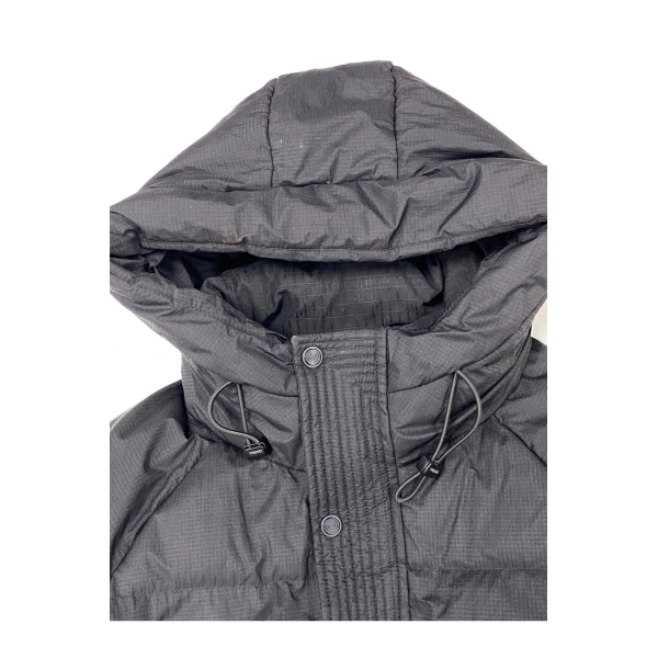 TTgarment  Custom Black Hooded Quilted Jacket   J1231