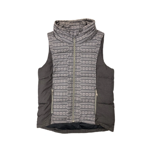 TTgarment  Design Geometric Quilted Thermal Vest Jacket   J1232