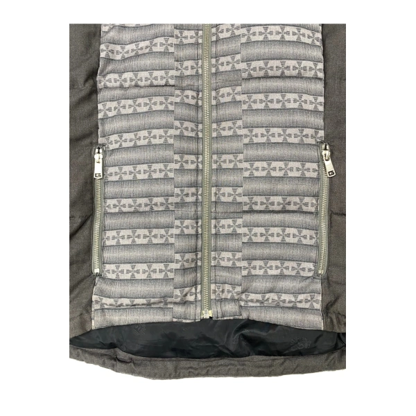 TTgarment  Design Geometric Quilted Thermal Vest Jacket   J1232