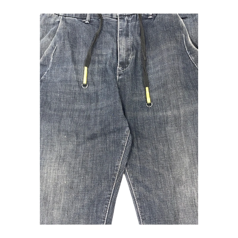 TTgarment  Custom Elastic Waist Denim Pants   JS019