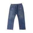 TTgarment  Custom Vertical Brushed Denim Pants   JS023