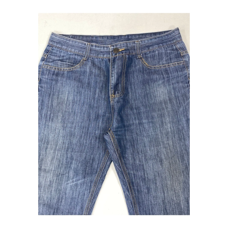 TTgarment  Custom Vertical Brushed Denim Pants   JS023