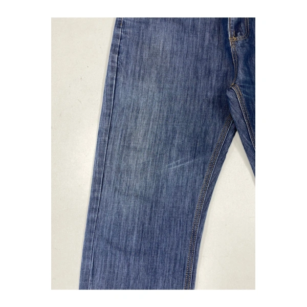 TTgarment  Custom Vertical Brushed Denim Pants   JS023