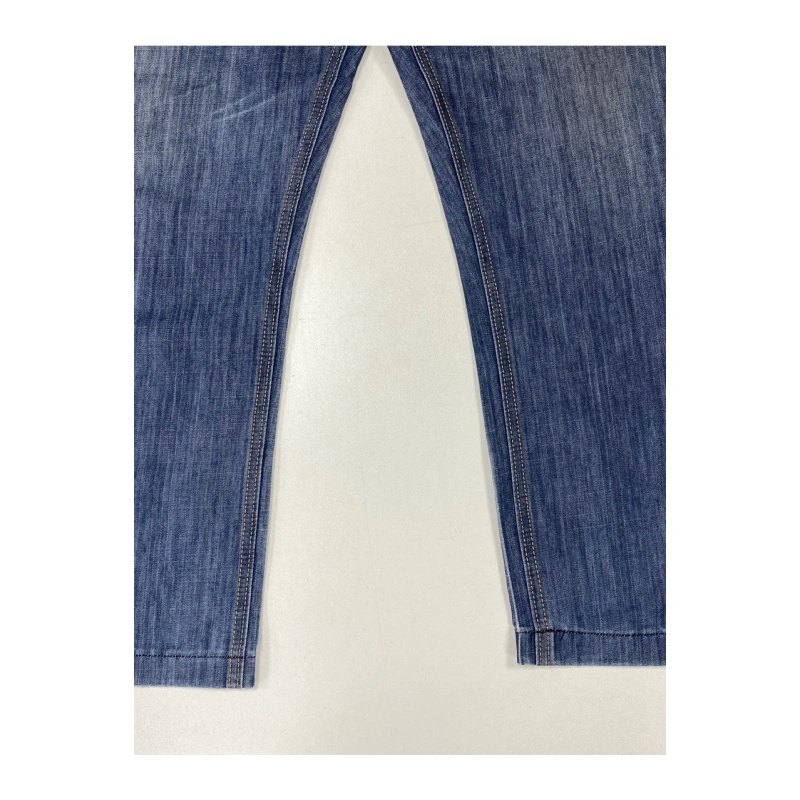 TTgarment  Custom Vertical Brushed Denim Pants   JS023