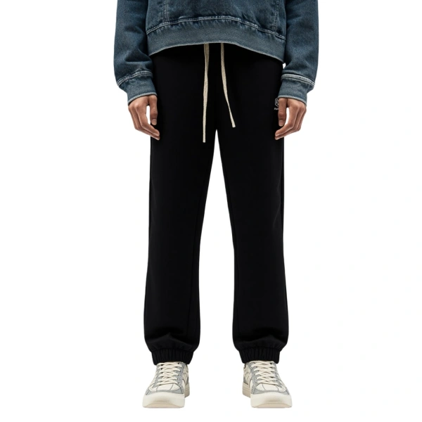 TTgarment  Custom Black Tapered Sport Pants  U442