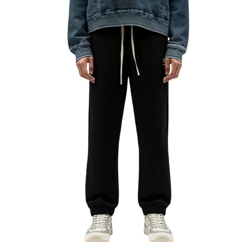 TTgarment  Custom Black Tapered Sport Pants  U442