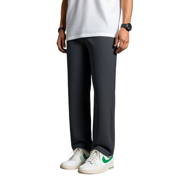 TTgarment  Design Charcoal Casual Sport Pants   U443