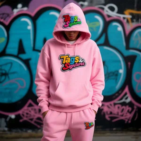 TTgarment Men's DTF Print Hoodie Tracksuit Sport Pant TKS006